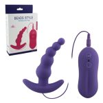 Purple Aphrodisia Vibrating Anal Plug 10 Mode Silicone Anal Stimulator Sex Toy Butt Plug erotic sex product