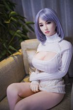 163cm JASMYN Natural Skin Full Size Lifelike Solid Sex Doll with Metal Skeleton 3 Holes Love Doll Mate Toy
