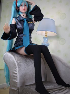 Miku 165cm Real Love Silicone Sex Doll lifelike love male toy